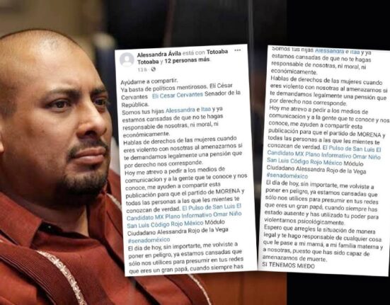 Elí César Cervantes ya no es senador por ser deudor alimentario