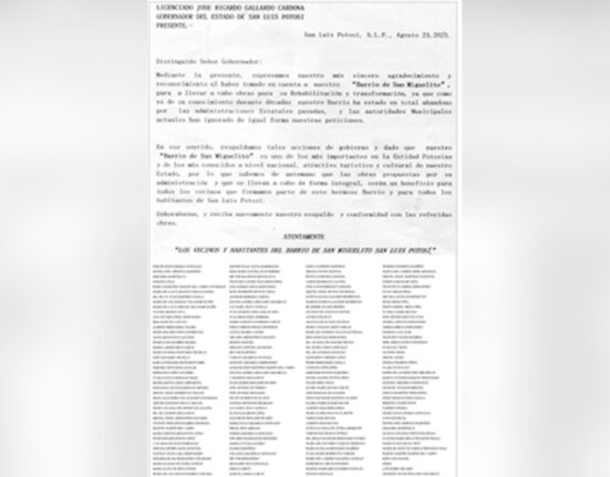 Más de 220 ciudadanos respaldan las obras en San Miguelito